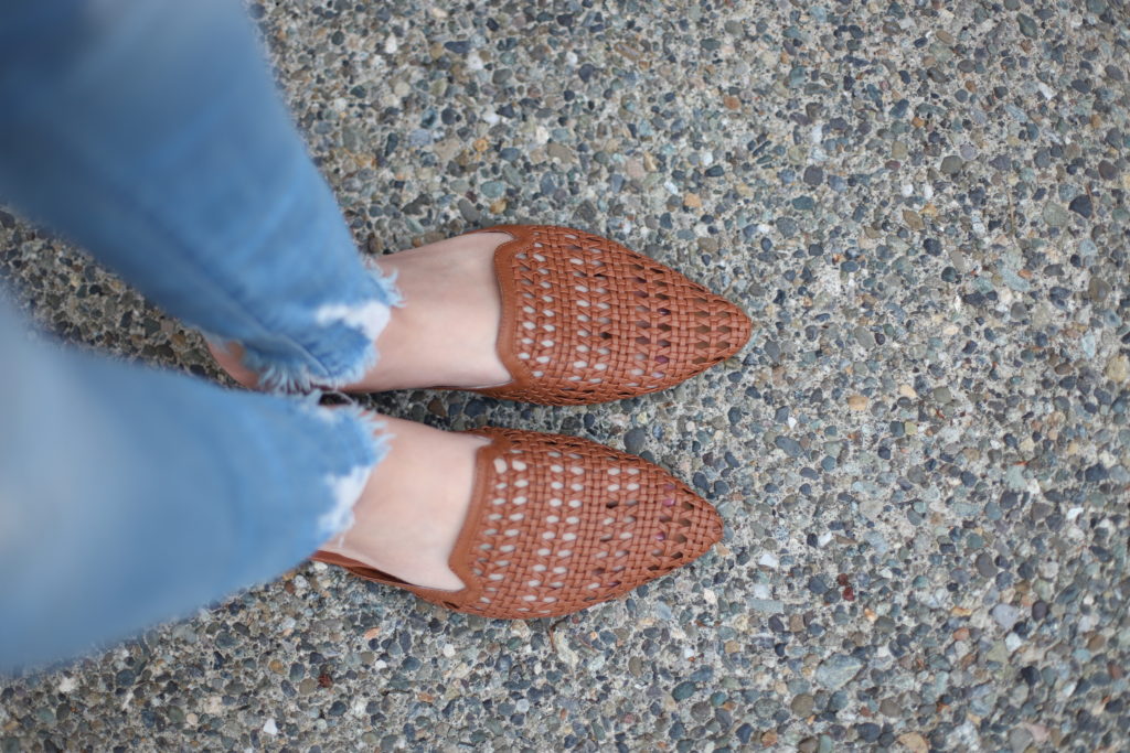 woven mules target