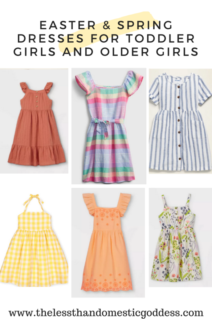 Easter and Spring Dresses for Older Girls and Toddler Girls – The Less ...